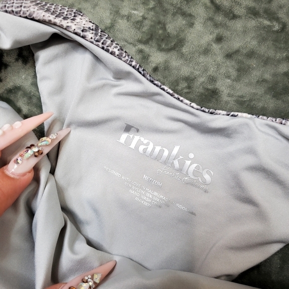 Frankie's Bikinis 'Coastline' One Piece Swimsuit in Python - Picture 6 of 9